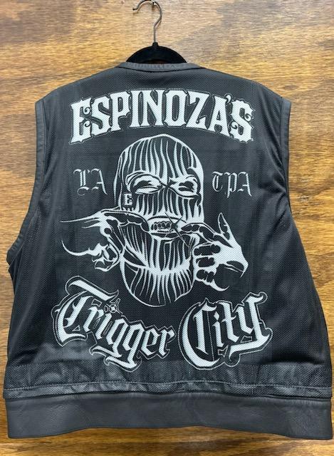 Trigger City & Espinoza collab Motorcycle Vest