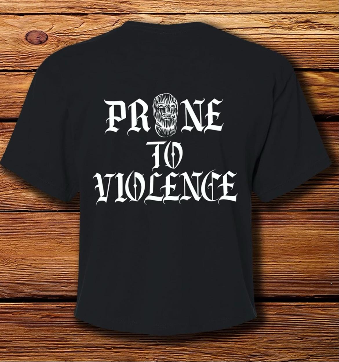 Prone To Violence Crop Top